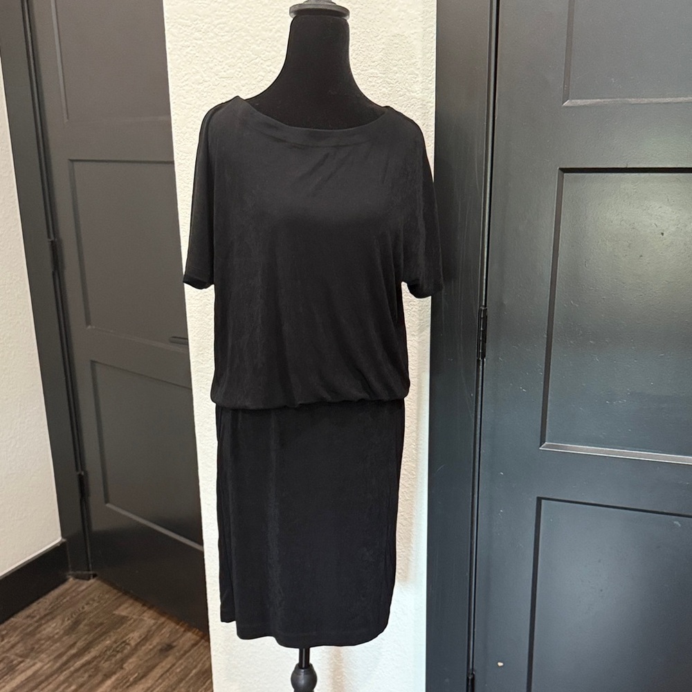 Chico’s Elegant Black Women's Dress Size 1 (8-10)